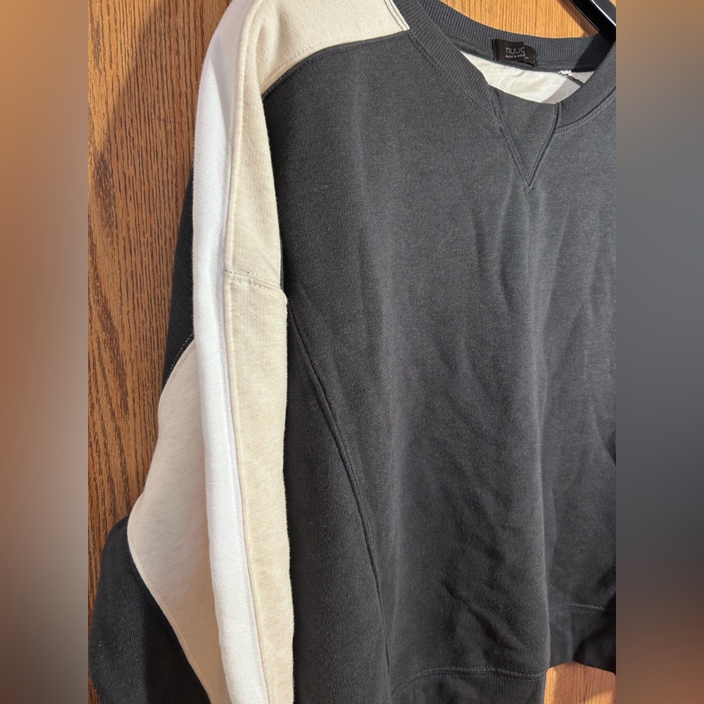 Nuuds Vintage Fleece Sideline Crew Oversized Crewneck - Picture 5 of 6